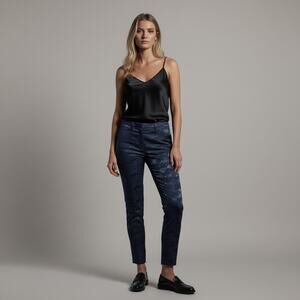 ATM Anthony Thomas Melillo NWT Skinny Trousers | Midnight Navy | Size 2